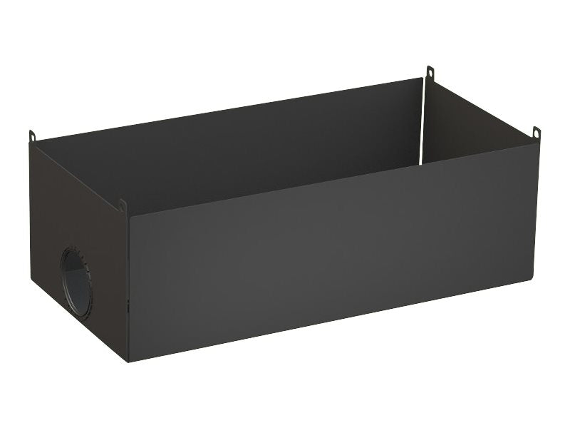BACHMANN VENID Unterbauwanne schwarz - Vorderansicht