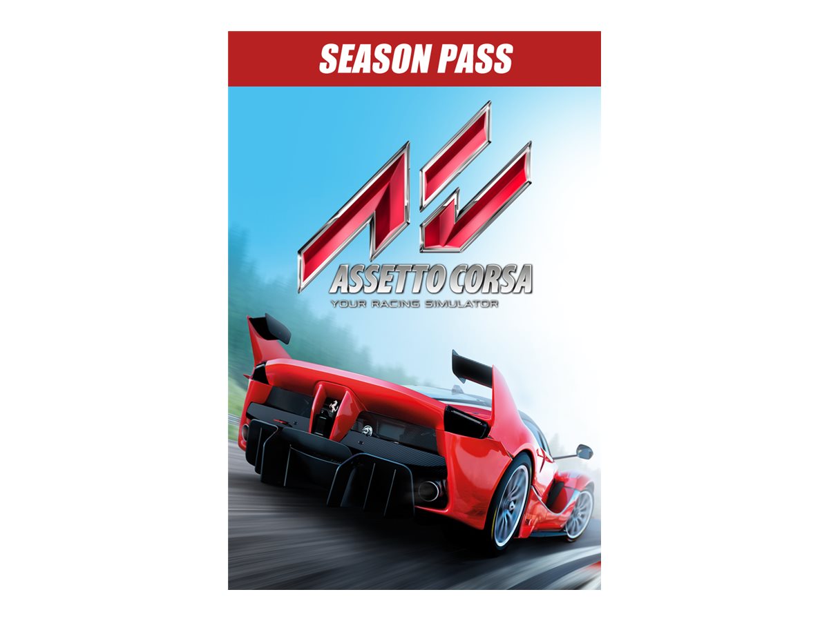 Vorderansicht des MICROSOFT MS ESD C2C X1 Assetto Corsa Season Pass