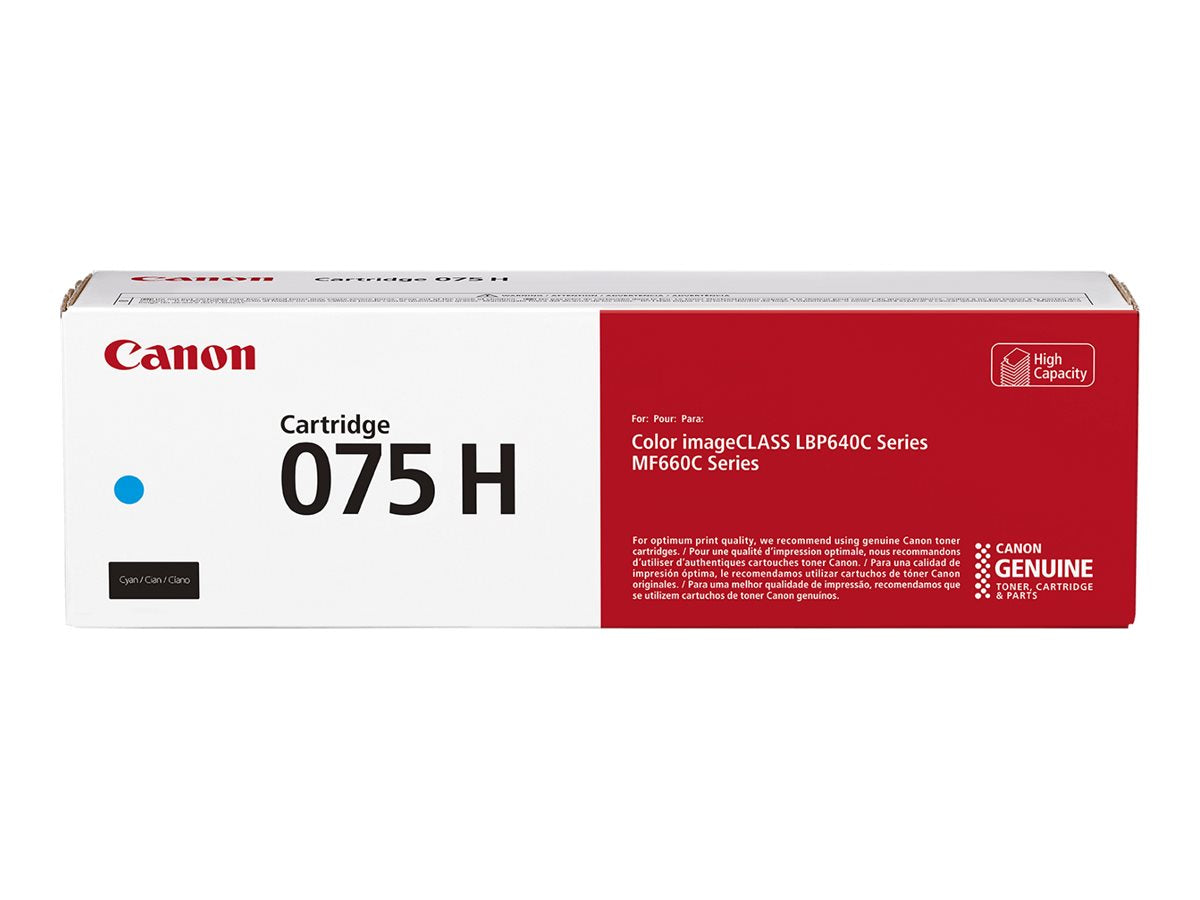 CANON Toner Cartridge 075 H C Vorderansicht