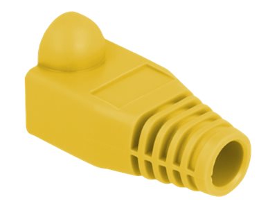 DELOCK Knickschutztülle RJ45 Stecker gelb Verpackung