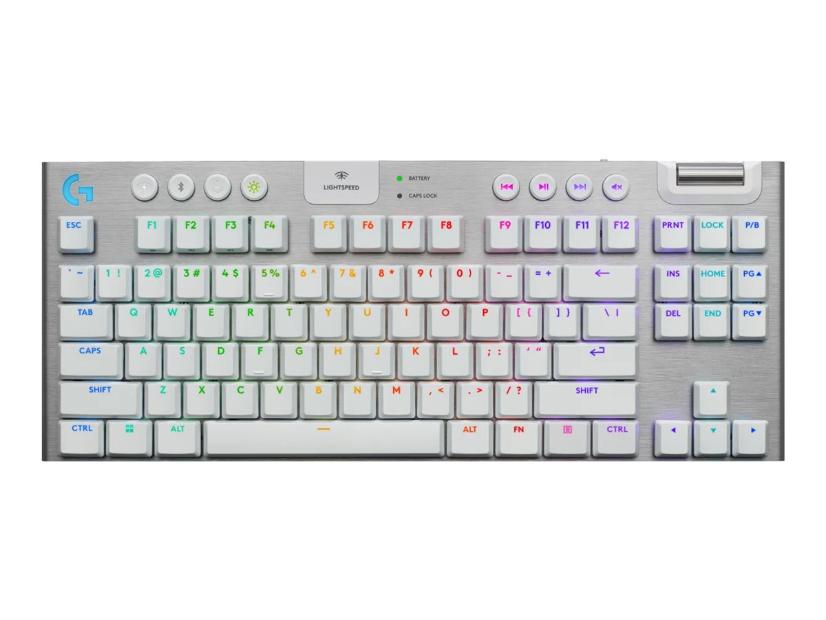 LOGITECH G915 X LIGHTSPEED TKL Wireless Gaming Keyboard White (UK)