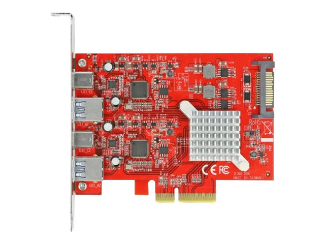 DELOCK PCI Express x4 Karte Verpackung