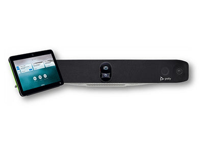 POLY STUDIO X52 TC10 4K Video Conferencing System - Detailansicht der Touchscreen-Konsole