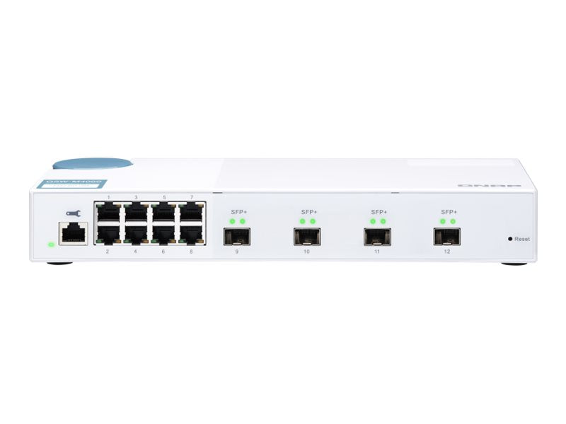 QNAP QSW-M408S Switch Vorderansicht