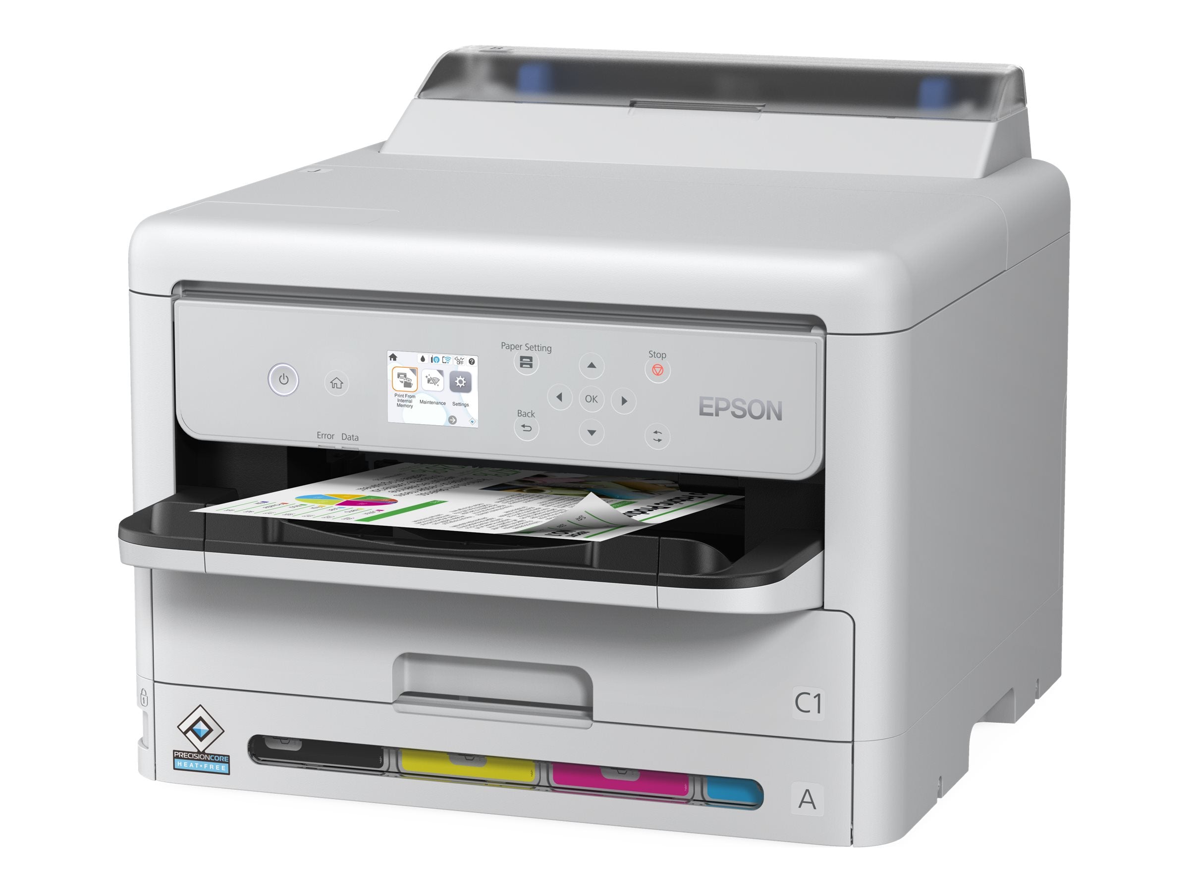 EPSON WorkForce Pro WF-C5390DW BAM MFP Vorderansicht