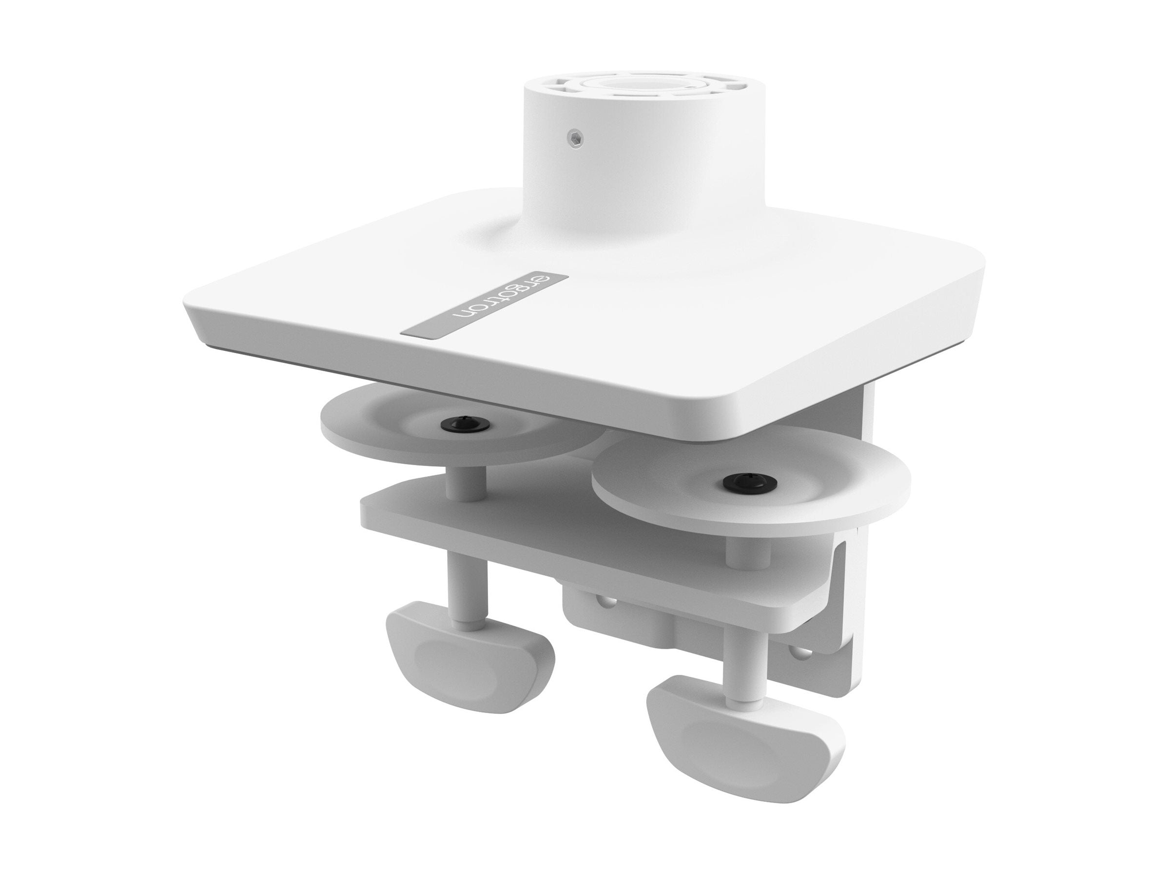Vorderansicht des ERGOTRON HX Monitor Arm Desk Mount Kit