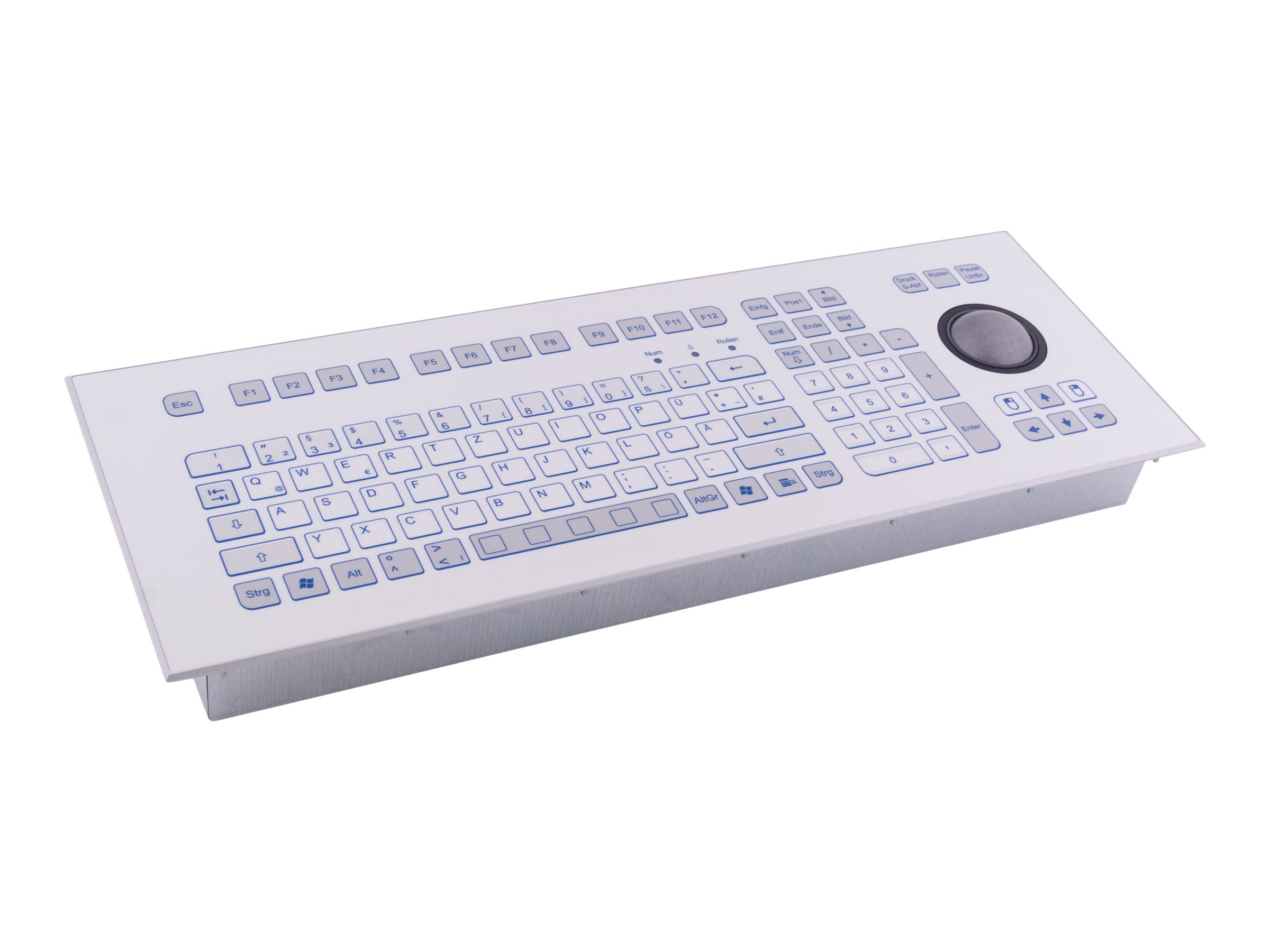 GETT IndoDur folienbeschichtete Tastatur Vorderansicht