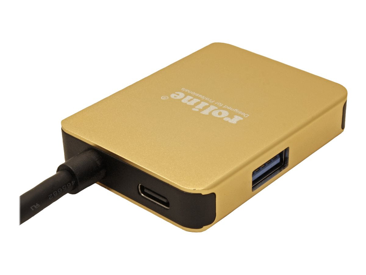 ROLINE GOLD USB Typ C Dockingstation HDMI 4K Vorderansicht