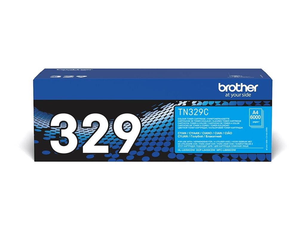 BROTHER TN-329C Toner cyan Vorderansicht
