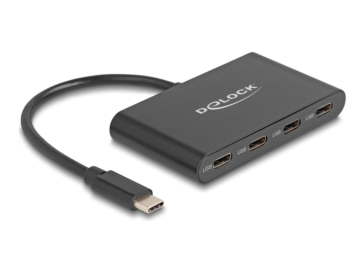 DELOCK USB 3.2 Gen 2 USB Type-C Hub Vorderansicht