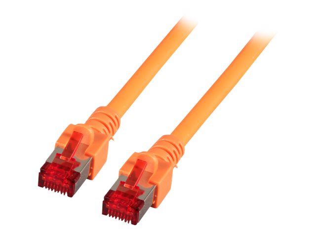 EFB RJ45 Patchkabel S/FTP Cat.6 LSZH 40m orange - Vorderansicht