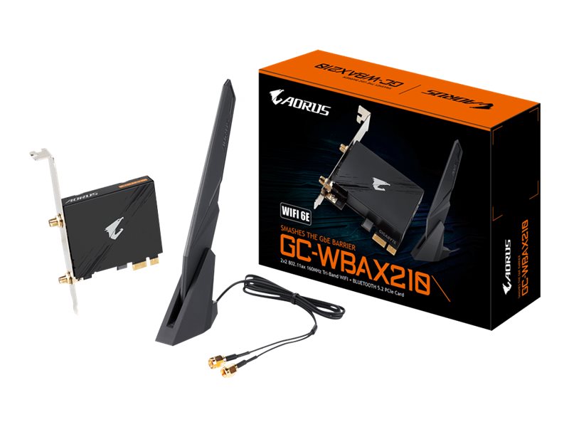 GIGABYTE WiFi and Bluetooth card Intel WiFi 6E AX210 Detailansicht
