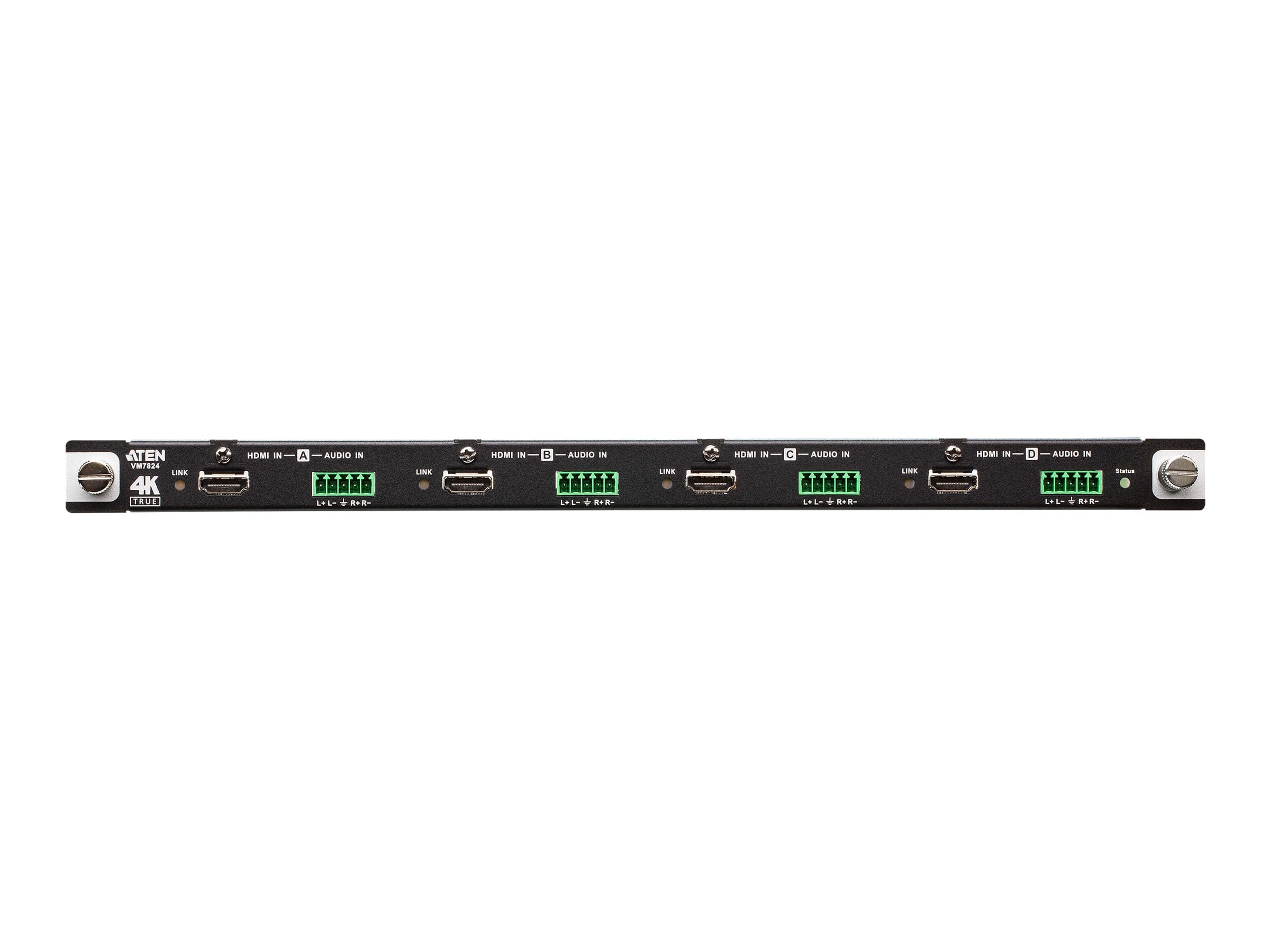 ATEN VM7824 4-Port True 4K HDMI Eingabekarte Detailansicht