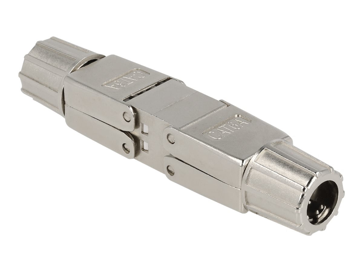 DELOCK Verbinder fur Netzwerkkabel Cat.6A STP werkzeugfrei
