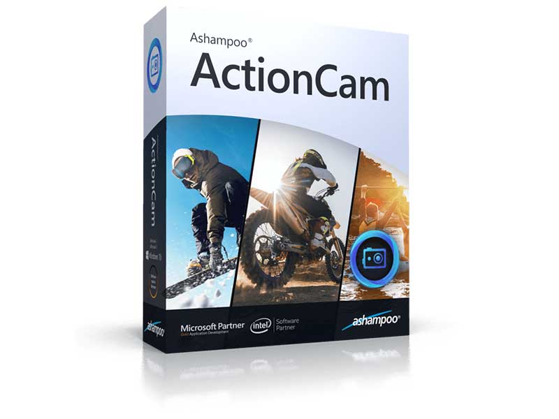ASHAMPOO ActionCam Vorderansicht