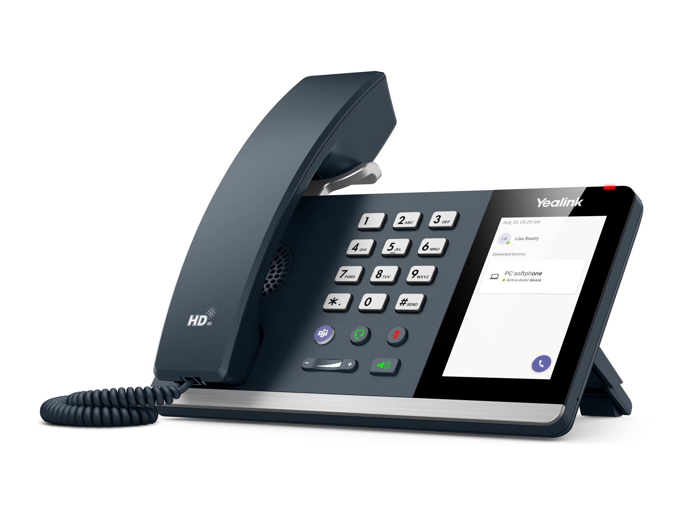 YEALINK MP45 USB-VoIP-Telefon Detailansicht