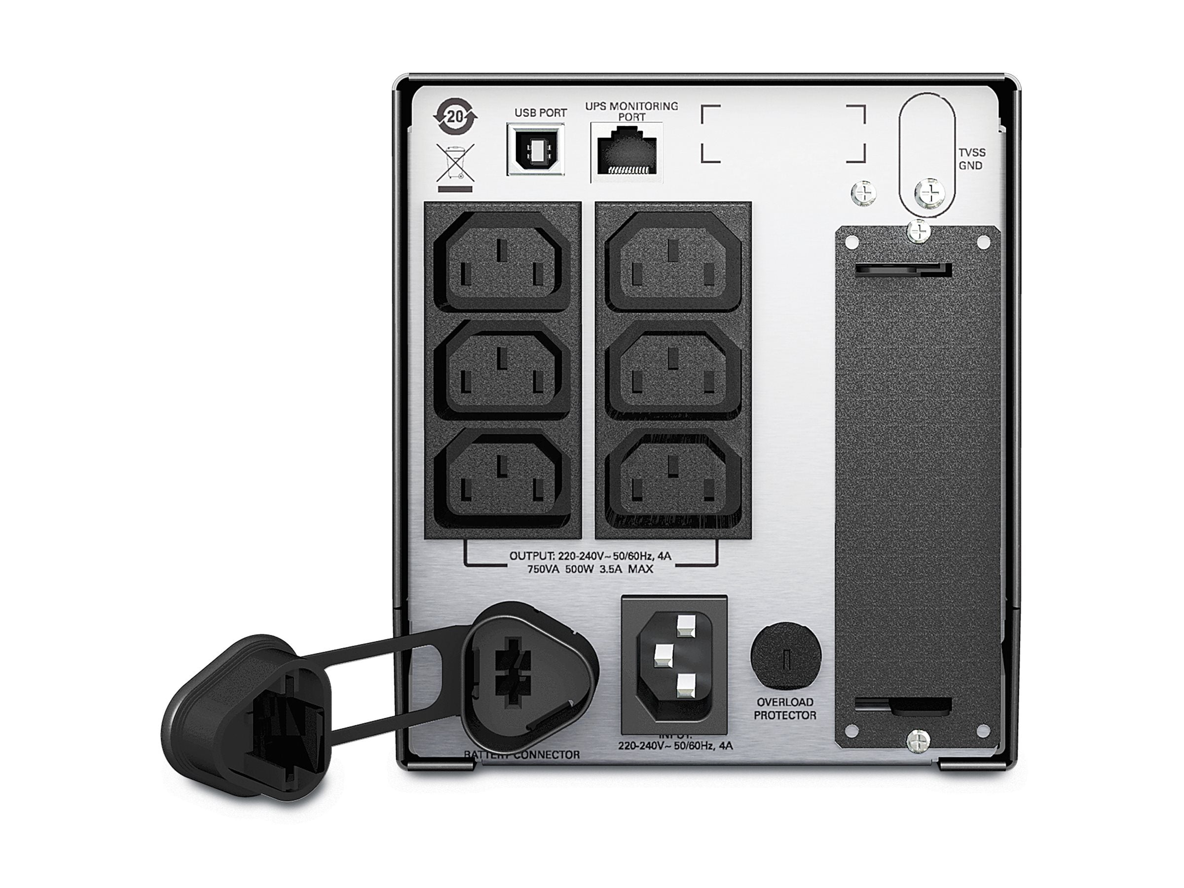 APC Smart-UPS 750VA LCD 230V Tower Verpackung
