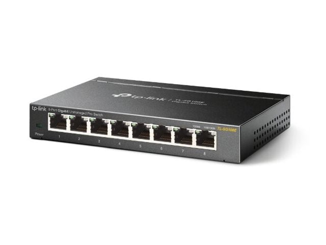 TP-LINK TL-SG108E 8-Port Gigabit Easy Smart Switch Detailansicht