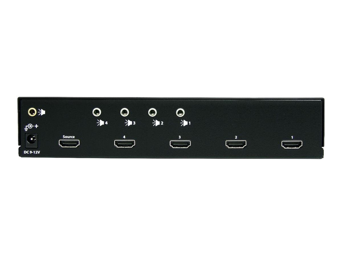 STARTECH.COM 4 Port High-Speed-HDMI Video Splitter Rückansicht