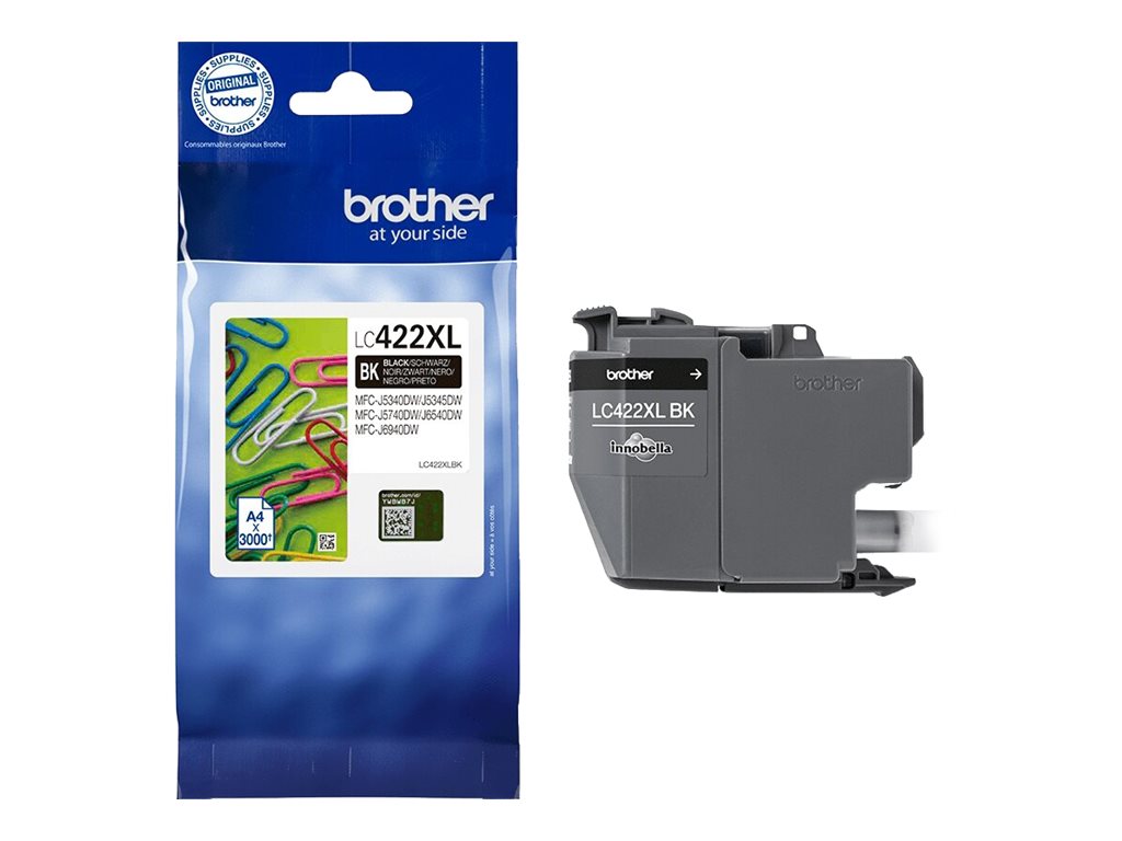 BROTHER LC422XLBK HY Tintenpatrone Verpackung