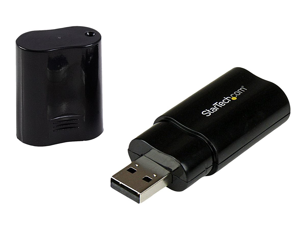 STARTECH.COM USB Audio Adapter Seitenansicht