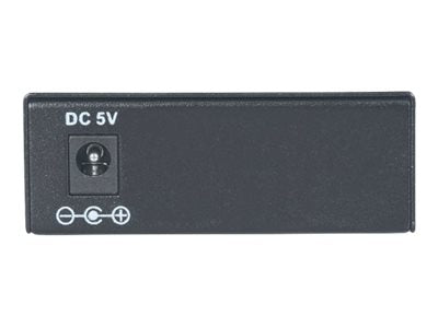 INTELLINET Gigabit Ethernet auf SFP Medienkonverter Rückansicht