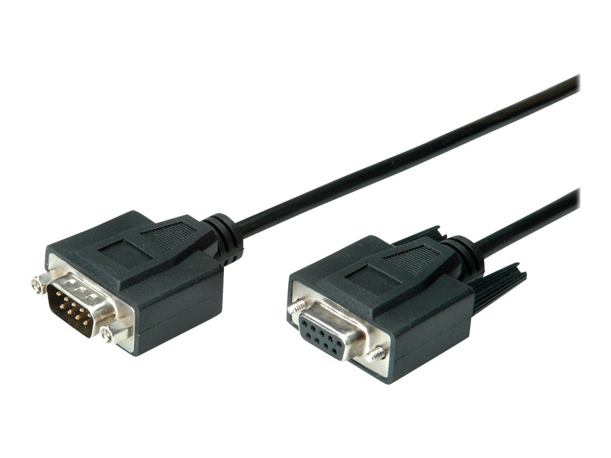VALUE RS232-Kabel 9pol ST-BU 1m - Vorderansicht