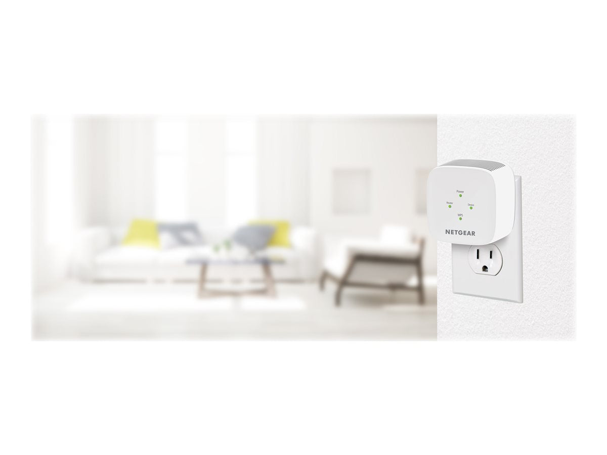 NETGEAR WiFi AC1200 WallPlug Range Extender EX6110 Vorderansicht