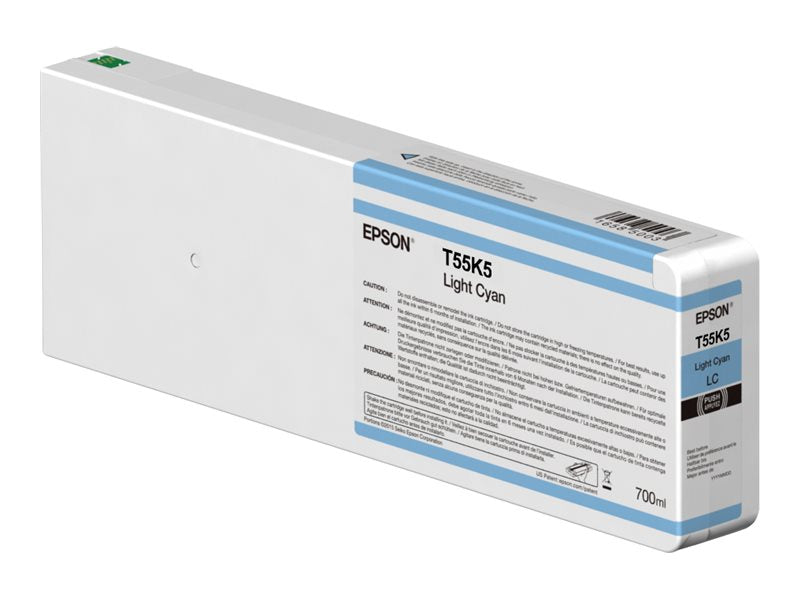 EPSON Singlepack Light Cyan T55K500 Tintenpatrone Verpackung