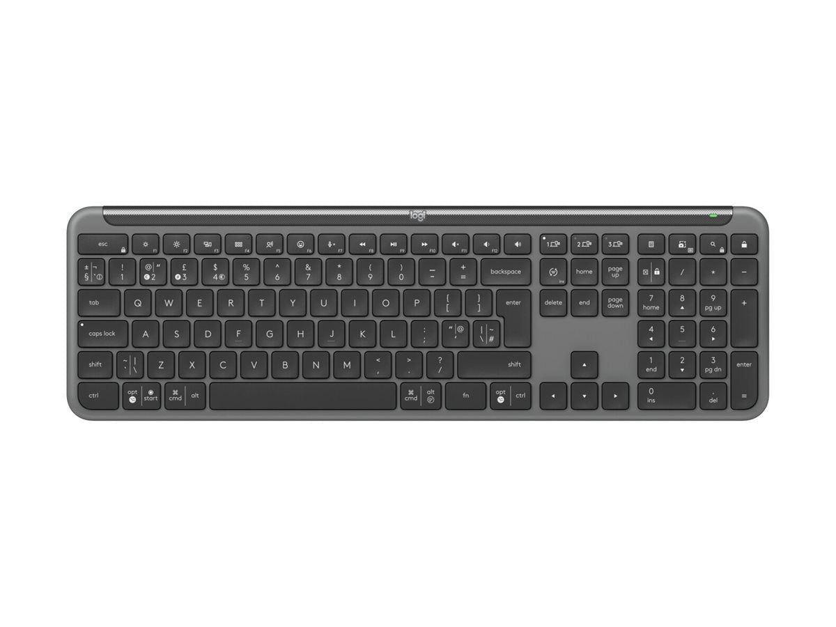 LOGITECH Signature Slim Wireless Keyboard K950 - Graphite - INTL - INTNL-973 (US)