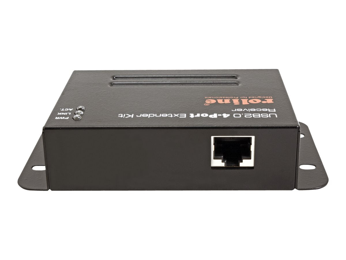 ROLINE USB 2.0 Verlängerung über RJ45 Vorderansicht