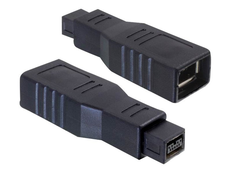DELOCK Adapter FireWire 9pinSt > 6pinBu Vorderansicht