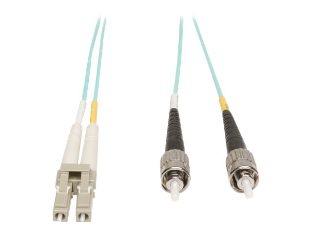 EATON TRIPPLITE 10Gb Duplex Multimode 50/125 OM3 LSZH Fiber Patch Cable LC/ST - Vorderansicht