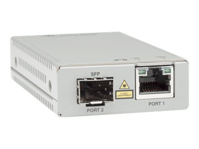 ALLIED Mini Media Converter 10/100/1000T to SFP - Vorderansicht