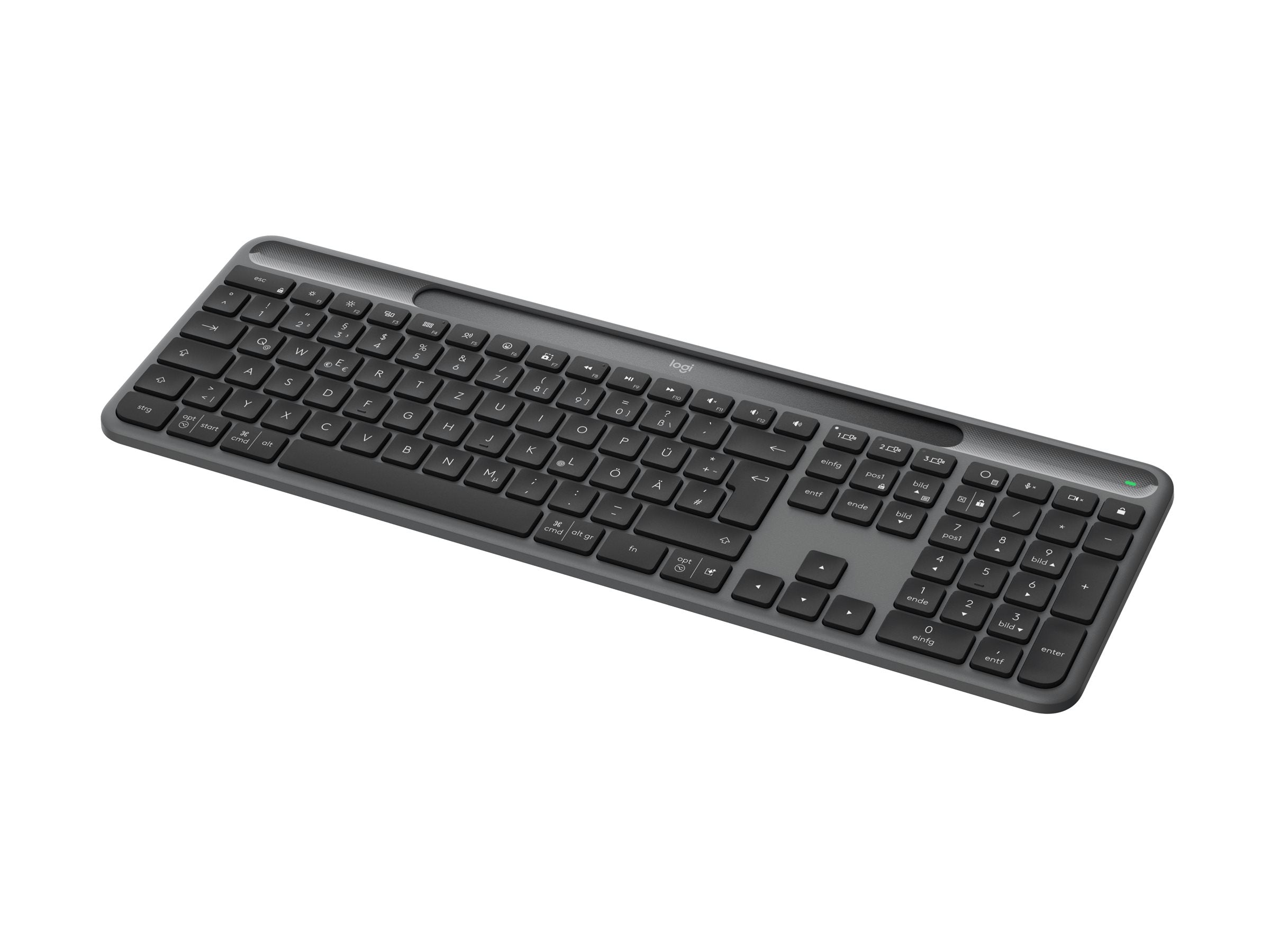 LOGITECH Slim Solar+ Keyboard Graphite (DE) Detailansicht