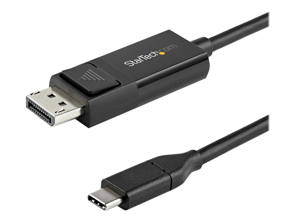 STARTECH.COM 1m USB-C auf DisplayPort-Kabel - 4K 60Hz - USB-C-Adapter - Thunderbolt 3-kompatibel - bidirektional