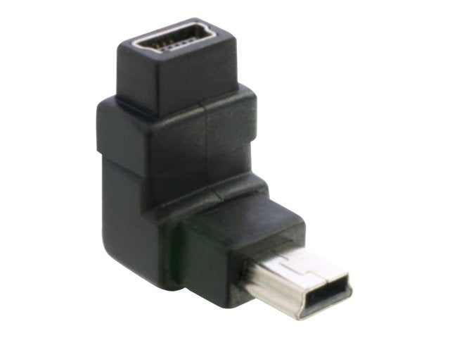 DELOCK Adapter USB-B mini 5pin St / Bu 90Gradgewink - Vorderansicht