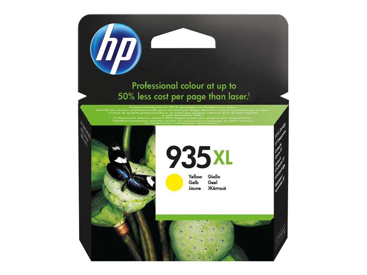 HP 935XL original Tintenpatrone C2P26AE BGX gelb Verpackung
