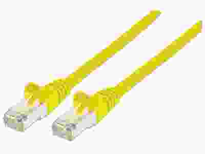 INTELLINET Netzwerkkabel Cat5e SF/UTP 2m gelb RJ45-Male/RJ45-Male Verpackung