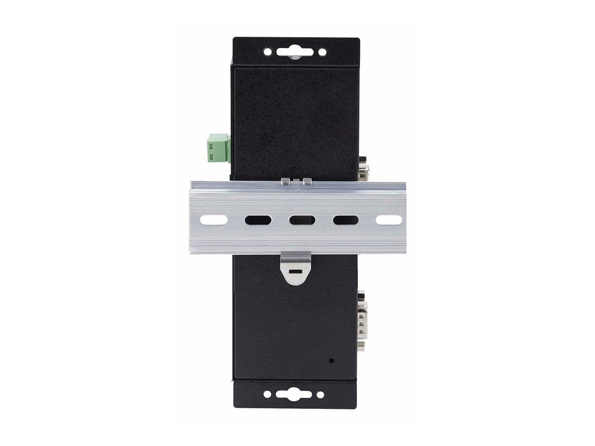 STARTECH.COM 2-Port Seriell auf Ethernet Adapter Serial TCP IP Server Wand/DIN Montage RS232 Ethernet Adapter/Konverter