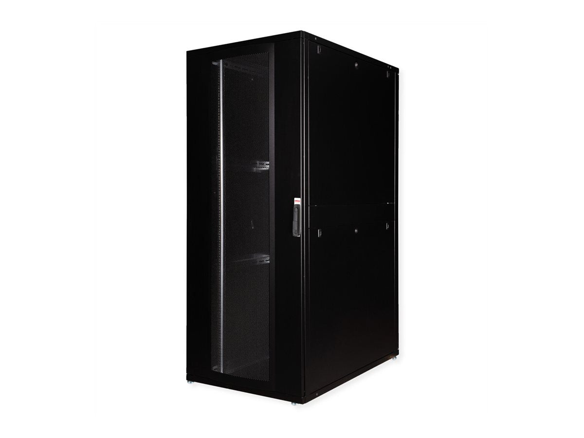 ROLINE Serverschrank 48,26cm 19Zoll 42 HE 800x1200 BxT schwarz - Innenansicht