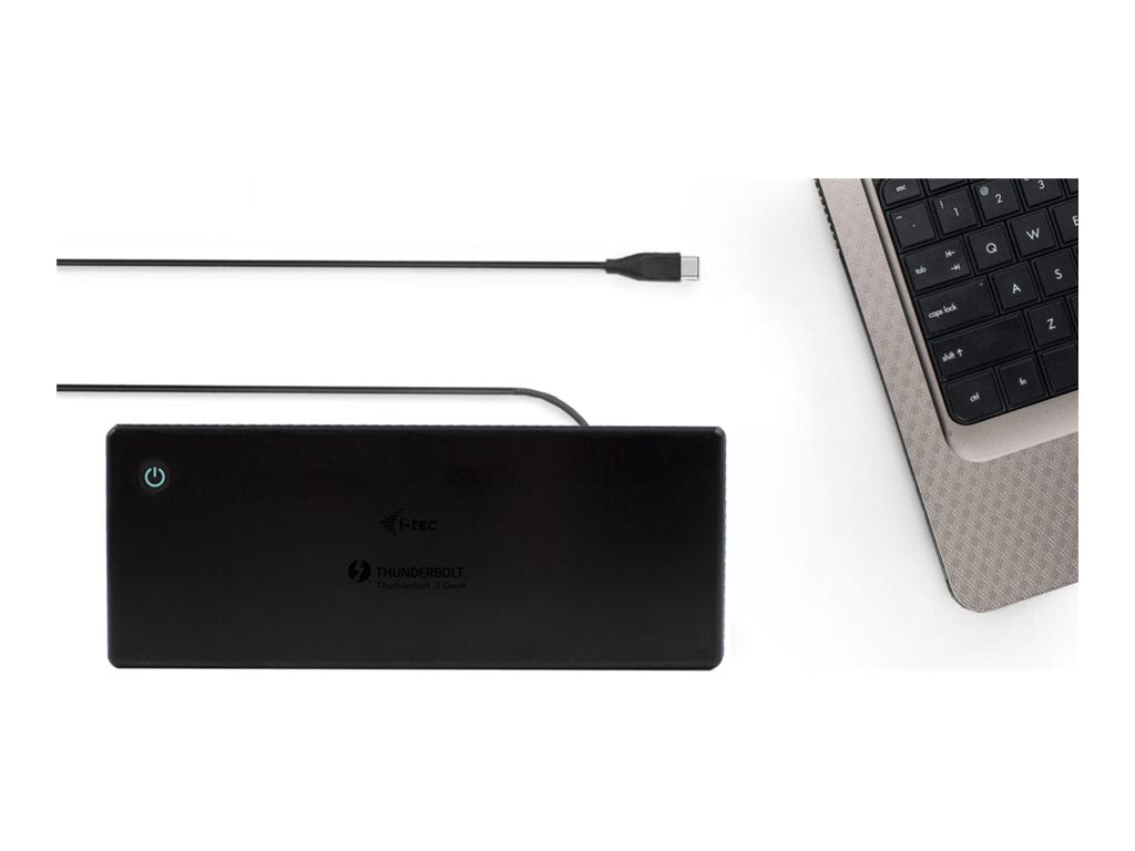 I-TEC Thunderbolt3/USB-C Dual DisplayPort Docking Station Anschlussdetails