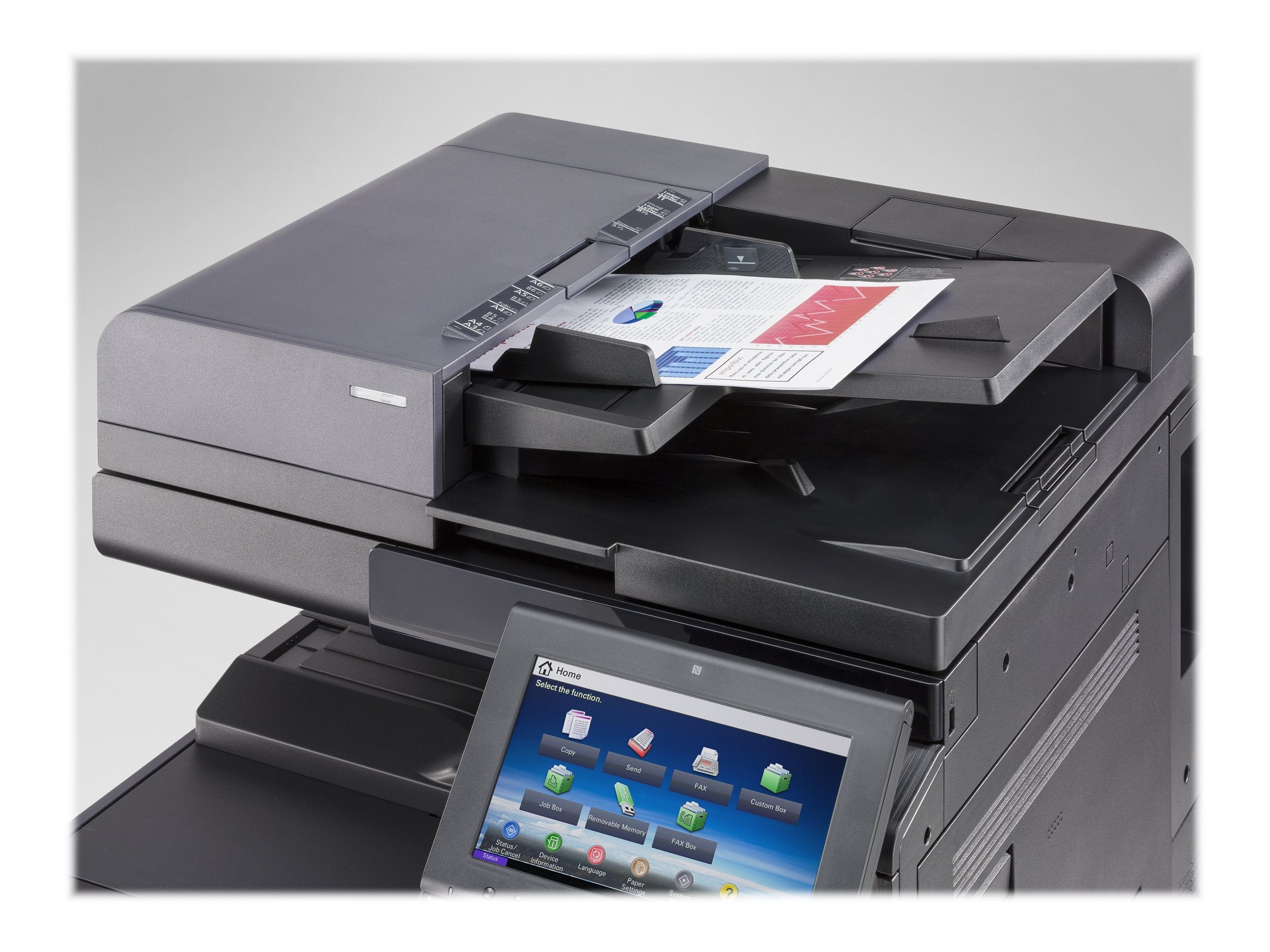KYOCERA DP-7100 Automatischer Originaleinzug Vorderansicht