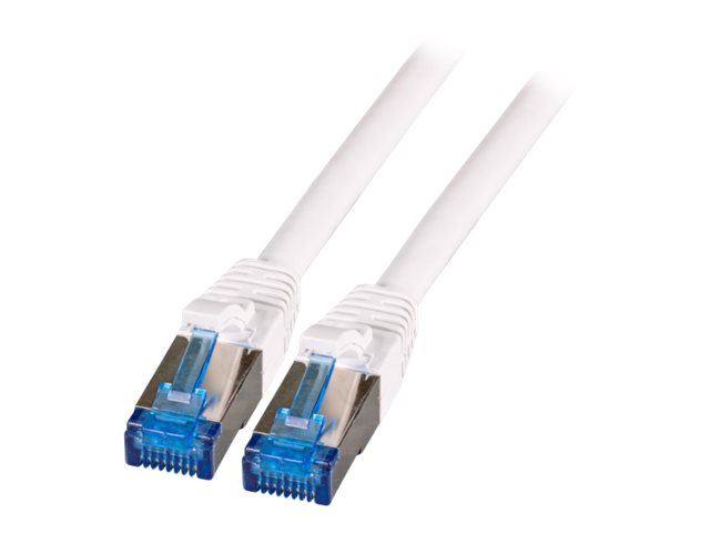 EFB RJ45 Patchkabel S/FTP Cat6A Superflex LSZH WEISS Vorderansicht