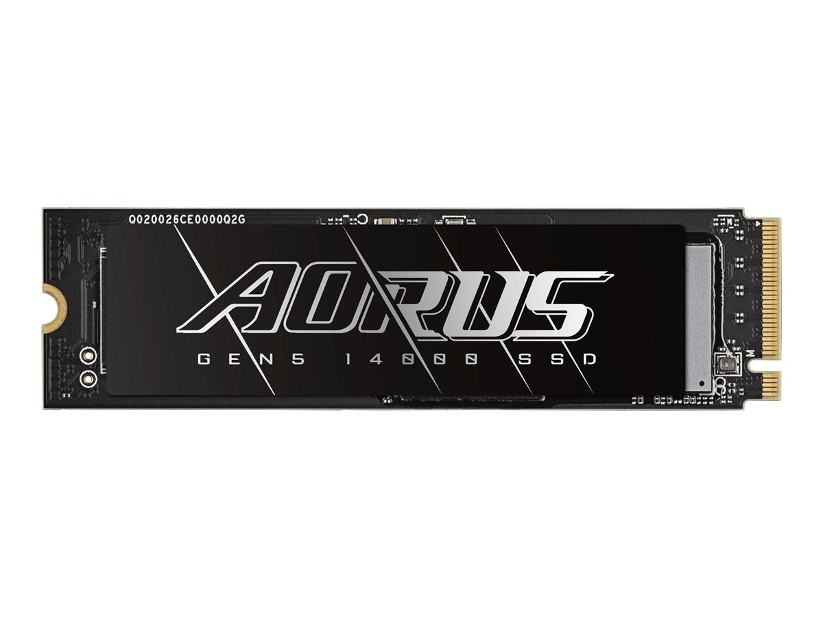 GIGABYTE AORUS Gen5 14000 SSD 4TB Vorderansicht