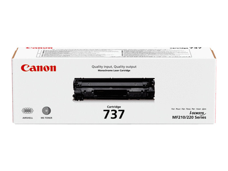 CANON CRG-737 Toner schwarz Vorderansicht