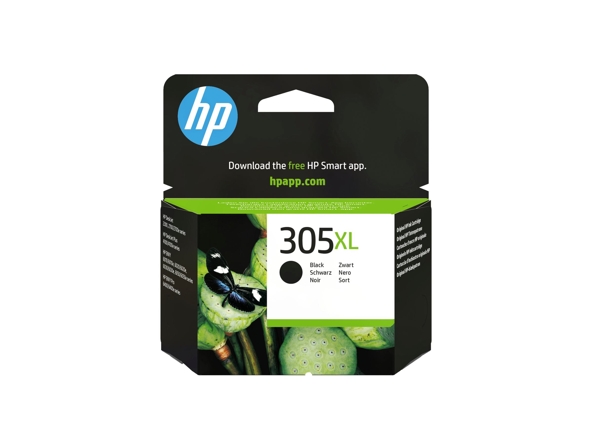 HP 305XL High Yield Black Original Ink Cartridge Verpackung