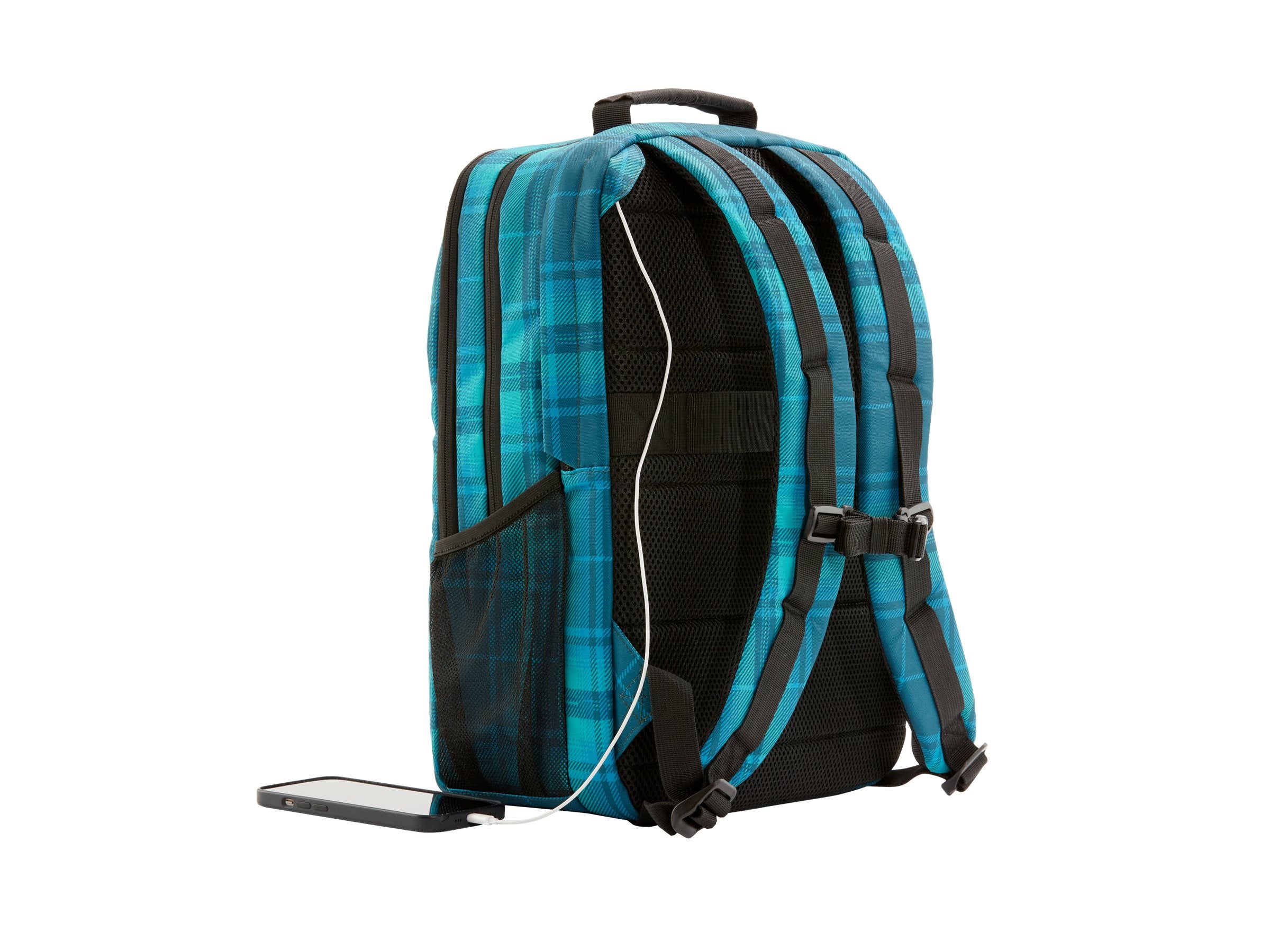 HP Campus XL Tartan plaid Backpack Detailansicht