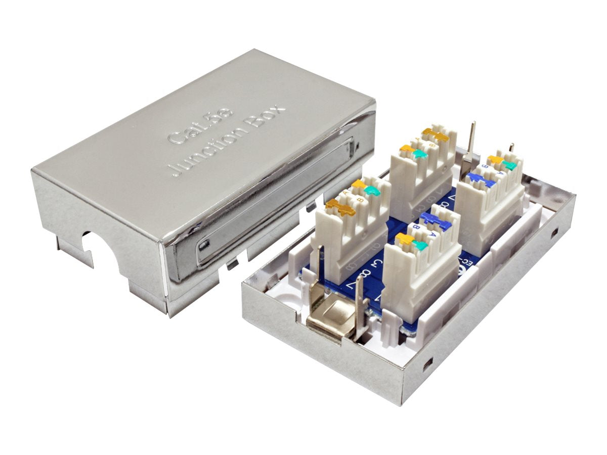 ROLINE Junction Box Kat.5e Class D STP - Vorderansicht