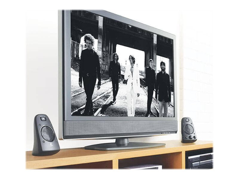 LOGITECH Z623 Lautsprechersystem 2.1 Schwarz - Anschlussmöglichkeiten
